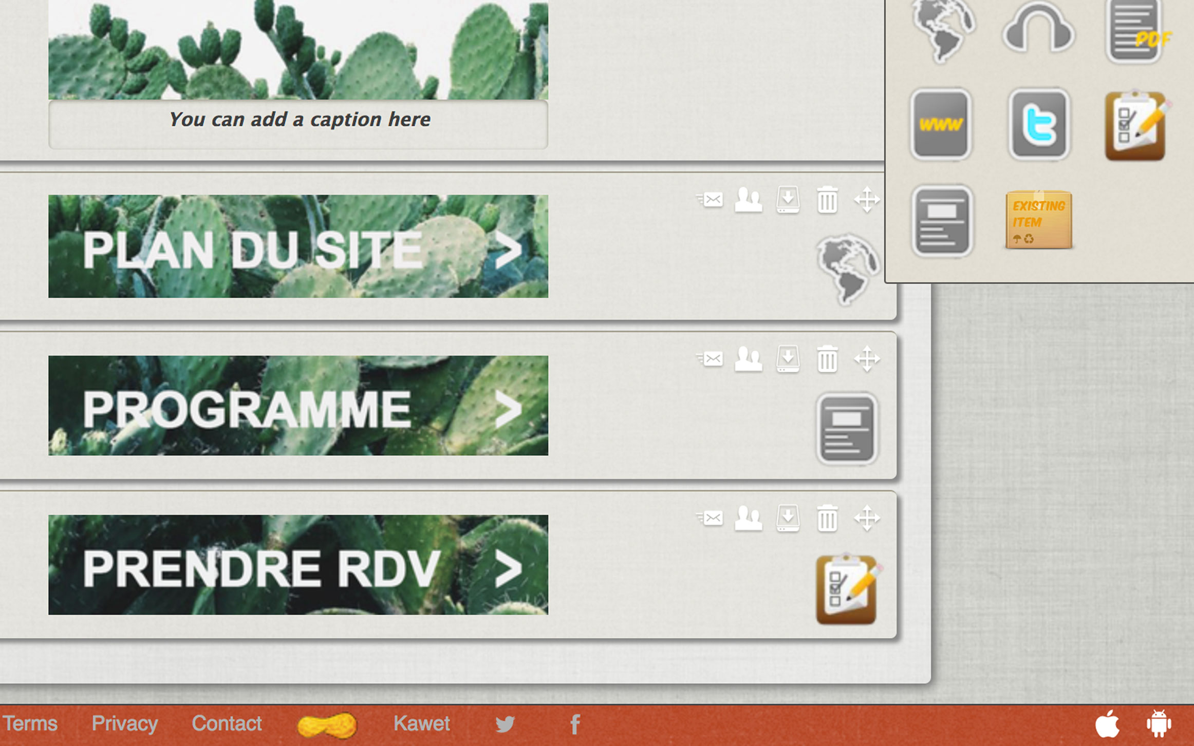 Ajouter un formulaire 1