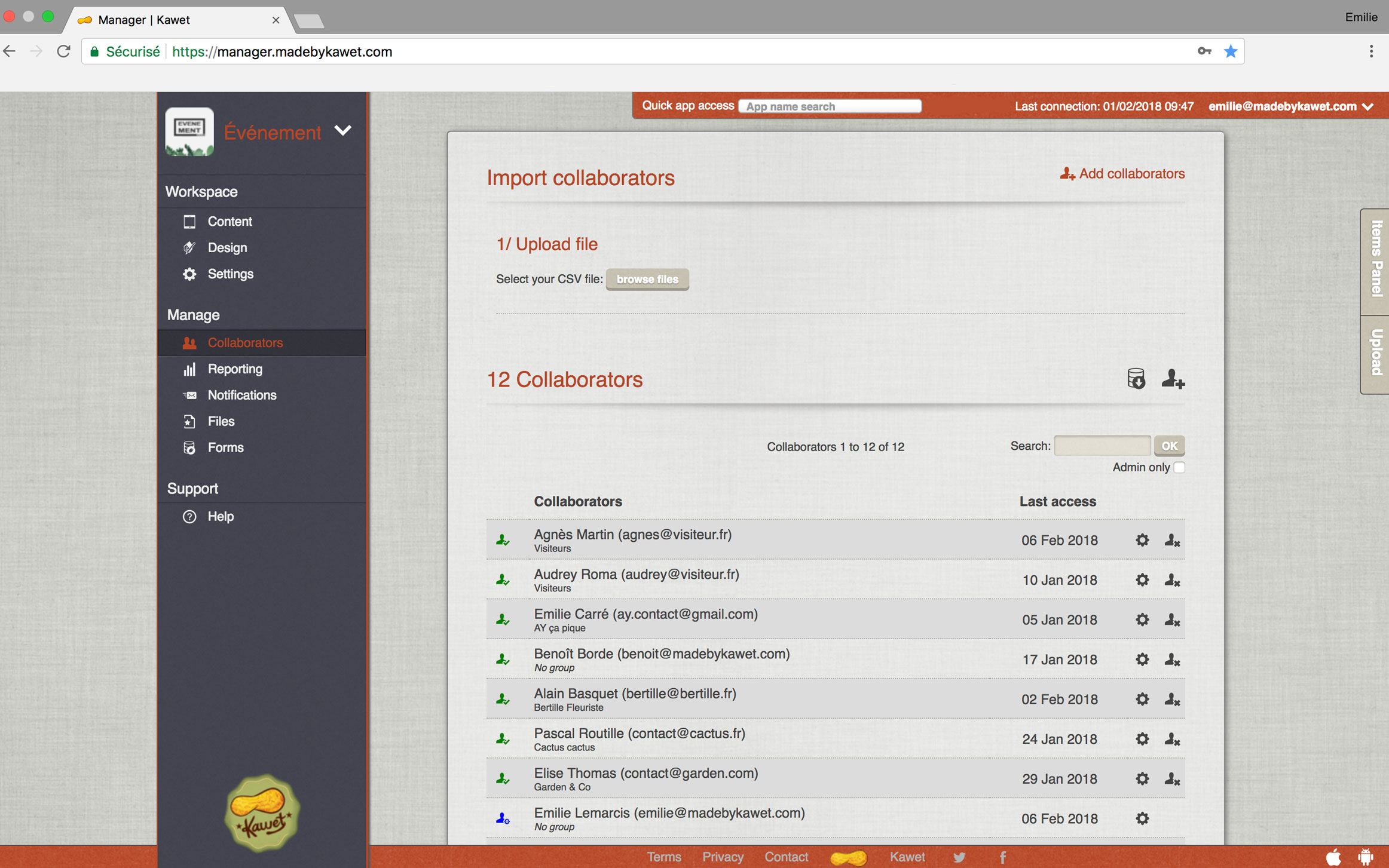 Import d’utilisateurs 1