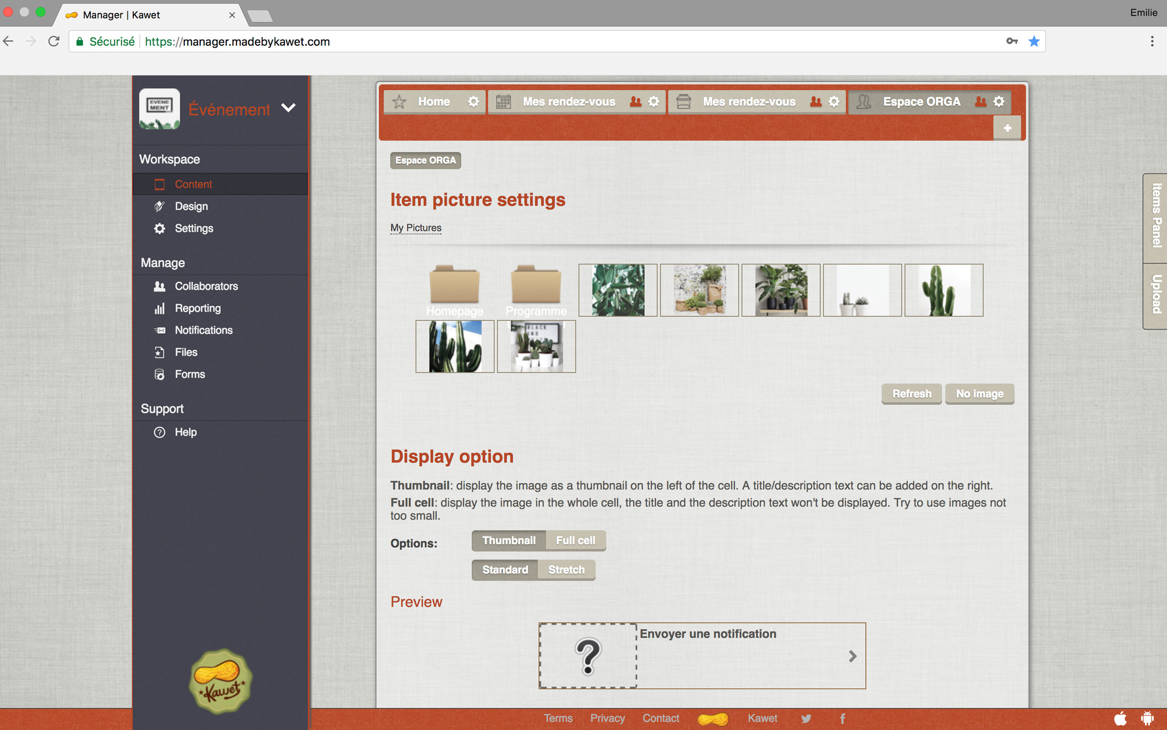 Créer un bouton simple 2